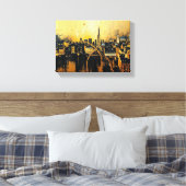 Tableau Déco (Ville Lumière )  キャンバスプリント (インサイチュ (寝室))