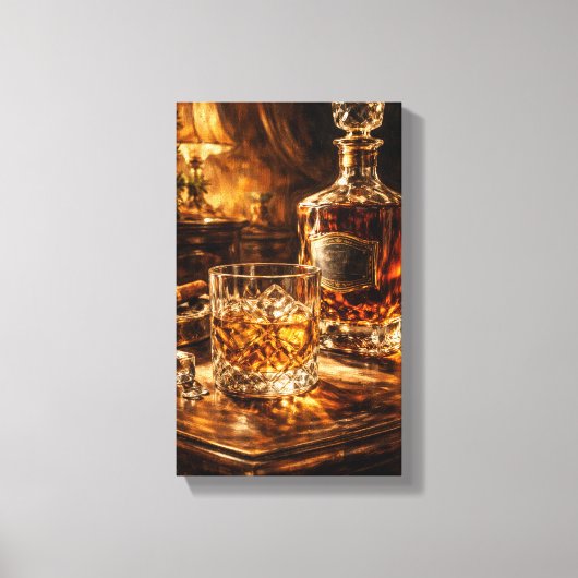 Tableau Déco (Whisky Art )  キャンバスプリント (正面)