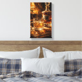 Tableau Déco (Whisky Art )  キャンバスプリント (インサイチュ (寝室))