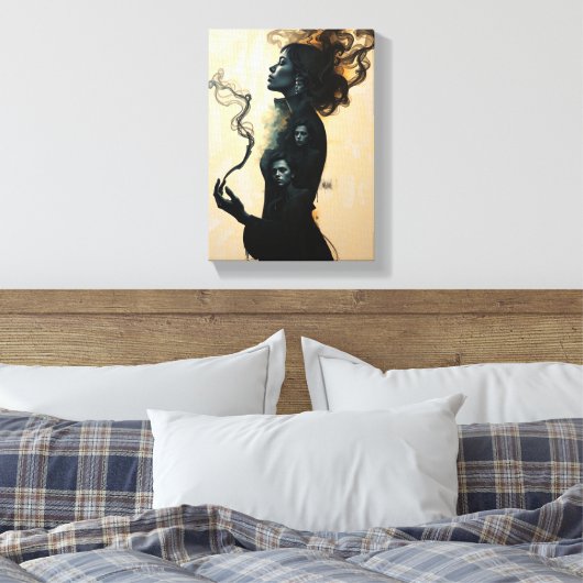 Tableau Décoratif ( Instabilité ) キャンバスプリント (インサイチュ (寝室))