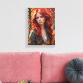 Tableau Décoratif  (La Beauté De L'Automne) キャンバスプリント (インサイチュ (リビング))