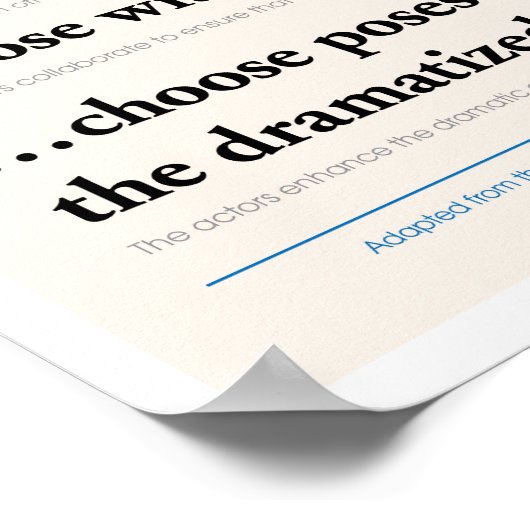 Tableau Excellence ポスター (角)