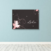 Tableau fée pour chambre de petite fille キャンバスプリント (インサイチュ (ウッドフロア))