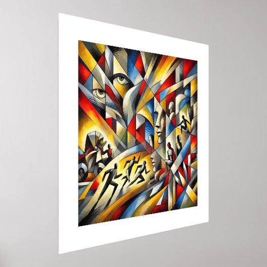 Tableau impression sur feuille 箔ポスター (レイダウン)