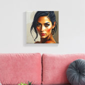 Tableau Maison Déco (Dark And Light) キャンバスプリント (インサイチュ (リビング))