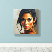 Tableau Maison Déco (Dark And Light) キャンバスプリント (インサイチュ (ウッドフロア))