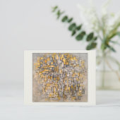 Tableau No. 2コンポジションNo VIIピートモンドリアン ポストカード (スタンド正面)