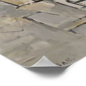 Tableau No. 2/Composition No. VII by Pietモンドリアン ポスター (角)