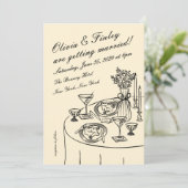 Tableau Wedding Invitation 招待状 (スタンド正面)