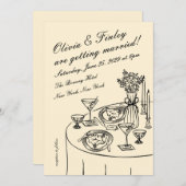 Tableau Wedding Invitation 招待状 (正面/裏面)