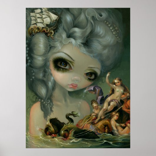 Tableaux Vivants 1ガラテアアートの勝利プリント ポスター (正面)