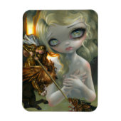 "Tableaux Vivants II: Roger and Angelica"マグネット マグネット (縦)