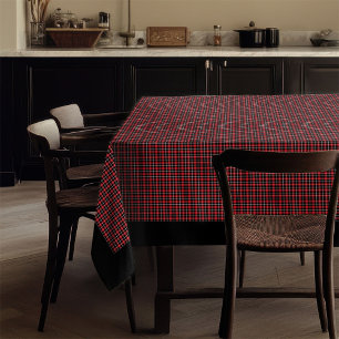 Tablecloth素朴レッドブラックタータンチェックfor Gatherings テーブルクロス