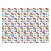 Tablecloth カラフル Pencils番号 テーブルクロス (正面(横))