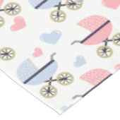 Tablecloth Baby Stroller Stork Pink Blue Elephant テーブルクロス (アングル)