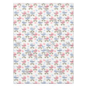Tablecloth Baby Stroller Stork Pink Blue Elephant テーブルクロス (正面)