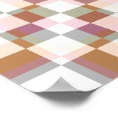 Tablecloth Design For A Clown's Funeral Reception ポスター (角)