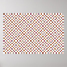 Tablecloth Design For A Clown's Funeral Reception ポスター