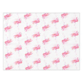 Tablecloth for Pink Flamingo Party テーブルクロス (正面(横))
