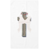 Tablecloth Household Linen White Background テーブルクロス (正面)