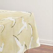 Tablecloth - Nautical Ocean Seagulls テーブルクロス (インサイチュ)