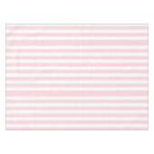 Tablecloth Pink & White Stripe テーブルクロス (正面(横))