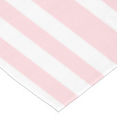 Tablecloth Pink & White Stripe テーブルクロス (アングル)