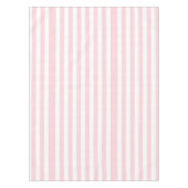 Tablecloth Pink & White Stripe テーブルクロス (正面)