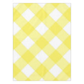 Tablecoth Yellow White Plaid  テーブルクロス (正面)