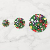 Tablefetti – ビリヤードと11ボール コンフェッティ (正面)