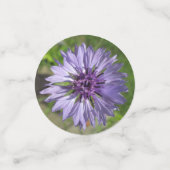 Tablefetti – 青と紫のコーンフラワー コンフェッティ (スモール正面)