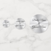 Tablefetti - 25パーソナライズされた周年結婚を迎える コンフェッティ (裏面)