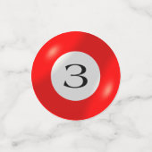 Tablefetti - 3ボール コンフェッティ (スモール正面)