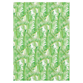 Tablelothの葉バナの テーブルクロス