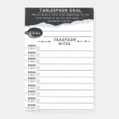 Tablespoon Goals List ポストイット (正面)