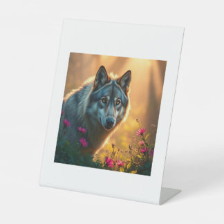 Tablet top sign  台座サイン