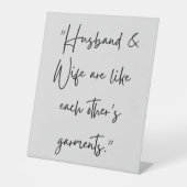 Tabletopシンボルや象徴 台座サイン (正面)