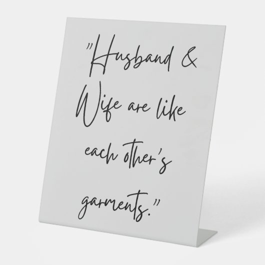 Tabletopシンボルや象徴 台座サイン (正面)