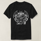 Tabletop Board Game RPG Gamer Dice Gaming Dungeon  Tシャツ (デザイン正面)