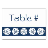 Tabletop Chic in Navyテーブルカード テーブルナンバー (裏面)
