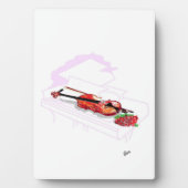 Tabletop EaselとCanvas Cloud of Music フォトプラーク (正面)