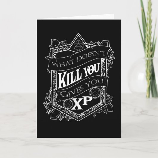 Tabletop Gaming 与え You XPサイコロ カード (正面)