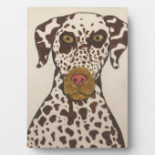 Tabletop Plaque with Dalmatian image フォトプラーク (正面)