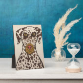 Tabletop Plaque with Dalmatian image フォトプラーク (側面)