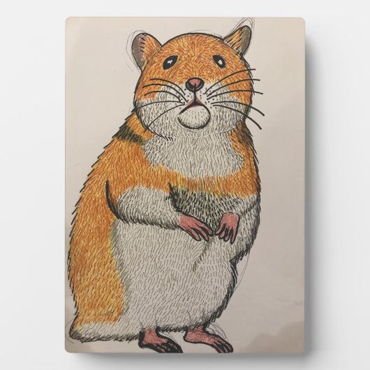 Tabletop Plaque with Easel フォトプラーク (正面)