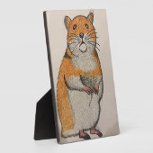 Tabletop Plaque with Easel フォトプラーク (側面)