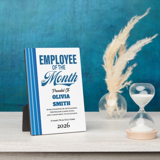 Tabletop Plaque with Easel フォトプラーク (側面)