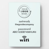 Tabletop Plaque with Easel フォトプラーク (正面)