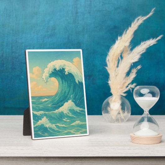 Tabletop Plaque with Easel フォトプラーク (側面)