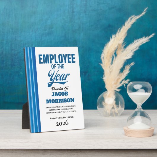 Tabletop Plaque with Easel フォトプラーク (側面)